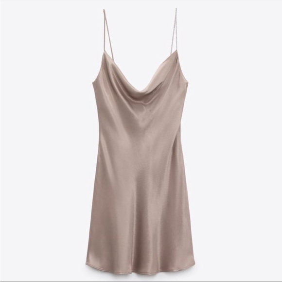 Zara Dresses & Skirts - Zara Mini Satin Dress